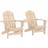 vidaXL Adirondack-havestole