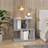 vidaXL Cabinet Bedside Table