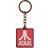 Atari Logo Rubber Keychain Ke610780Ata