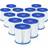 Samuel Alexander 12 x Type I Type 1 Bestway Pool Filter Cartridge (8x9cm)