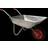 Samuel Alexander Litre 60kg Capacity Samuel Alexander Garden Wheelbarrow with Solid Puncture Proof