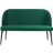 Beliani KALHULT 2-sits Sammet/Mörkgrön Soffa