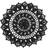 Nordal Doory Place Mat Black