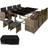 tectake Garden rattan Outdoor Lounge Set