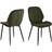 Nordform Femke Dining Olive Green Set Of 4 Kitchen Chair