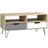 SECONIQUE Bergen Oak Effect/White/Grey Coffee Table 54x100cm