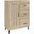 vidaXL Sonoma Chest of Drawer 69.5x90cm