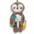 Bright Starts Sloth Cuddly Toy for Travelling with Various Textures & Mirrors