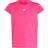 adidas Junior Aeroready 3-Stripes Tee - Semi Lucid Fuchsia/White/Bliss Pink (IC0353)