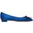 Manolo Blahnik Hangisiflat - Blue