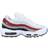 Nike Air Max 95 M - White/Black/Varsity Red/Particle Grey