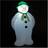 SnowTime Official The Snowman Inflatable White 180cm