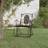 vidaXL Rocking 84 cm Black Steel Garden Bench