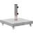 vidaXL Parasol Base Granite 30 kg Square Grey