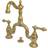 Kingston Brass Kingston Brass English Country 1.2 GPM Bridge Polished Brass