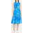 Marni Printed Cotton Midi Dress - Blue
