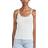 Leset Classic Pointelle Tank Top - White