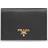 Prada Small Saffiano Leather Bifold Wallet - Black