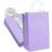 Paper Party Gift Bags with Handles (9 x 5.3 in, Purple, 25-Pack)