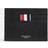 Thom Browne Black Leather Card Holder - 001 BLACK