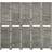 vidaXL 5-Panel Grey 179 x 166 cm Room Divider