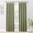 Sun Zero Easton Energy Saving Blackout Tab Top Curtain Panel 40 x 84 in Sage Green