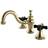 Kingston Brass Kingston Brass KC716.PKX Duchess 1.2 GPM Polished Brass