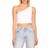 Susana Monaco Essential One Shoulder Crop Top