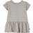 A Happy Brand T-shirt With Ruffle - Gray Melange