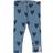 Geggamoja Rib Leggings - Blue Heart