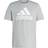 Adidas Essentials Single Jersey Big Logo T-shirt - Medium Grey Heather