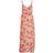 Vila Floral Wrap Maxi Dress Sleeveless VNeck - Multicolor
