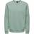 Only & Sons Regular Fit O-Hals Sweatshirt - Gray/Chinois Green