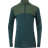 Devold Lauparen Merino 190 Zip Neck Trøje - Forest/Woods/Black