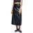 Urban Classics Synthetic Leather Midi Skirt - Black