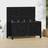 vidaXL Garden Storage Box Black 121 x 55 x 64 cm