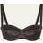 Dolce & Gabbana Satin Balconette Bra Black