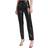 Agolde Black Criss-Cross Leather Pants Detox WAIST