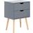 GFW Nyborg Bedside Table 30x40cm 2pcs