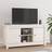 vidaXL White Solid Pine TV-bord 103x52cm