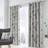 Fusion Grey Lennox Eyelet Curtains