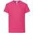 Fruit of the Loom Kid's Original Short Sleeve T-shirts - Fuchsia (UTRW4728)