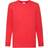 Fruit of the Loom Valueweight Long Sleeve T-shirts - Red