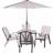 Royalcraft Metal Garden Amalfi Patio Dining Set