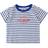 Petit Bateau Babies' Stripy Cotton Short-Sleeved T-Shirt