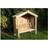 Churnet Valley Cottage Arbour Enclosed 3 Garden Bench