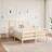 vidaXL 120x190 Small Double massivt Sengeramme