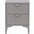 Venture Home Piring Light Gray Sängbord 40x45cm