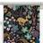 Arvidssons Textil Panelgardiner Lyckeflykt Svart/Multi