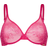 Gossard Glossies Lace Moulded Bra - Hot Pink